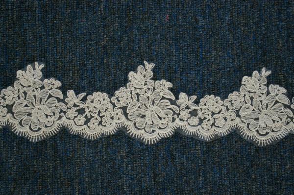 garment accessories fancy  Embroidery cord lace border Different Color