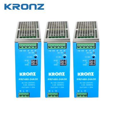 DIN Rail Mounting Industrial Power Converter 85 - 264VAC AC Input Voltage Power Conversion