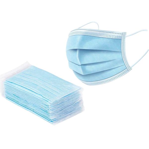 Anti - Bacterial Disposable Protection Face Mask Breathing Non Woven Material