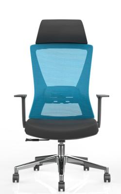 Mesh Headrest Manager Mesh Chair fixado 90 graus a 135 graus