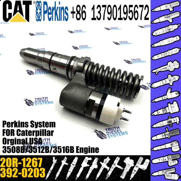 Injetor comum 392-0203 do trilho do combustível quente da venda 3920203 20R-1267 para o motor 994D de Caterpillar