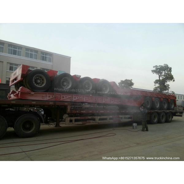 Gooseneck Lowbed Trailer Dolly for Heavy Duty Heavy Machine Lowbed Semi Trailer 80 ton 100Ton WhatsApp:8615271357675