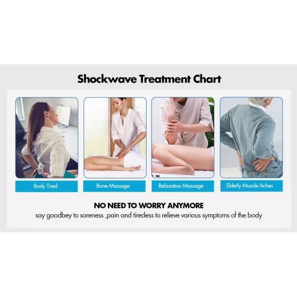 Human Physiotherapy Radial Shock Wave Therapy Electro Mangetic Machine