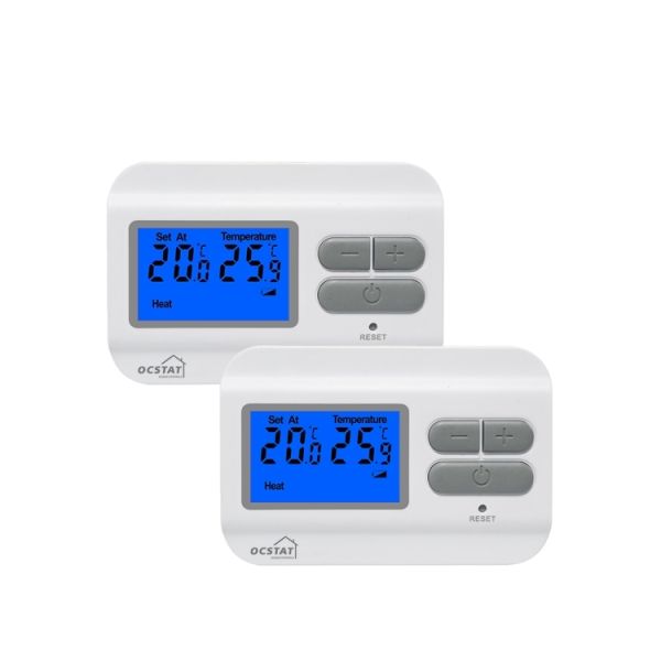 Non Programmable 230V Heating Boiler Thermostat Featuring NTC Sensor Heat System Operation Mode Ideal for Commercial and Residential Heating