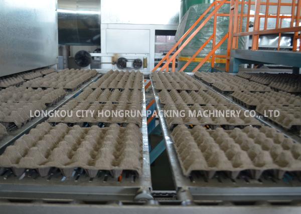 Raw Material Waste Paper Egg Tray Production Line Fruit Tray Making Machine