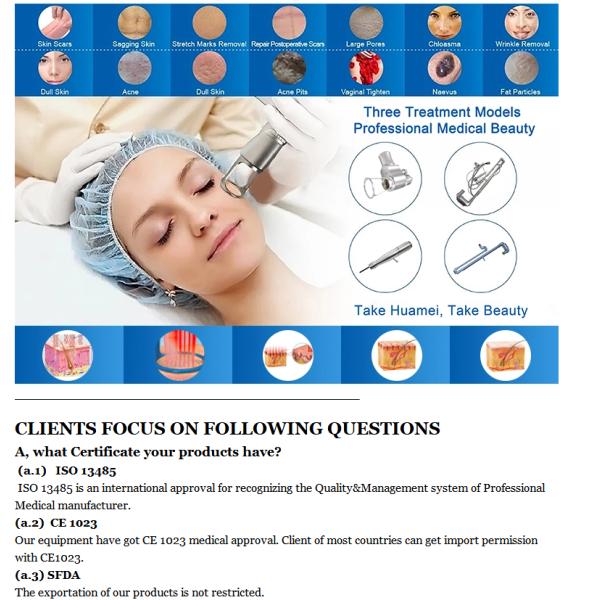 CO2 Fractional Laser Machine for Skin Resurfacing and Scar Removal Transform Your Skin