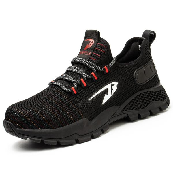 Flying Weaving Light Comfortable Steel Toe Shoes Breathable