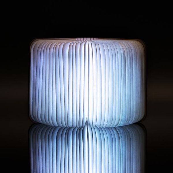 USB Desk LED Origami Crinkle Paper Lamp Portable Wireless Water Resistant