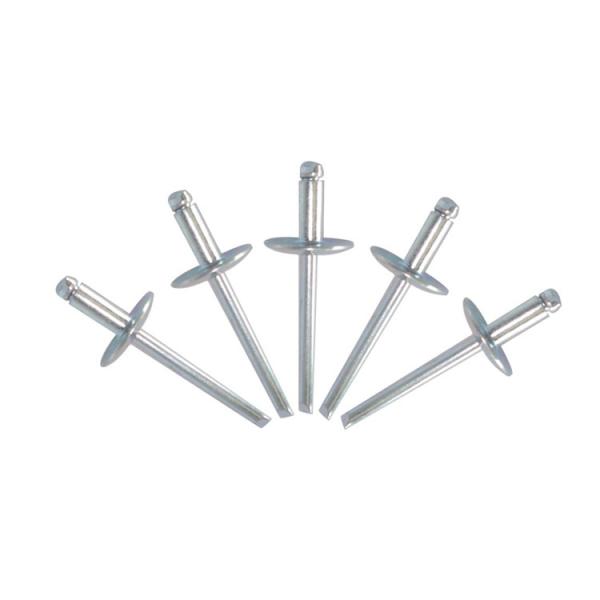Wholesale GB12618 Open Type Blind Rivets Steel Mandrel Aluminum Shell Bulk Stock