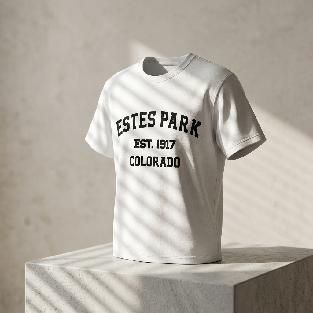 Crew Neck Ribbed Collar Custom Print T Shirt Private Label OEM 350gsm