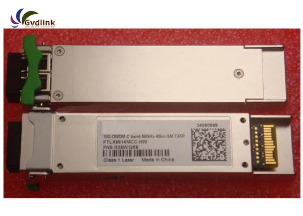 Dual LC 10G Tunable XFP Fiber Transceiver 50GHz ITU 80km 10G ODX0480T0 03030NKY