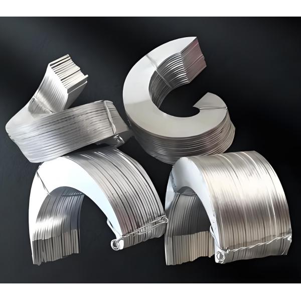 304 Stainless Steel Abrasion-Resistant Continuous Cold-Rolled Spiral Blade for Conveyor Systems