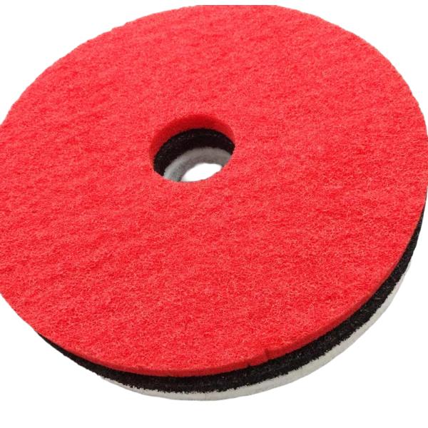 Hospital Grade Microfiber Cleaning Pad Circular For Medical Equipment