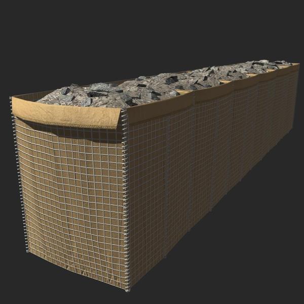 MIL 2 Gabion Hesco Bastion Barrier Wire Dia 6mm 5.0mm 2.7mm