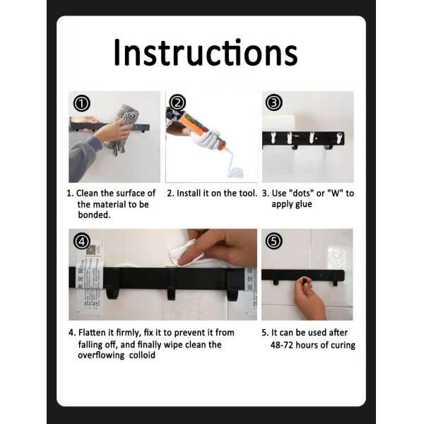 Многофункциональный жидкий клей без ногтей 300 мл для строительства