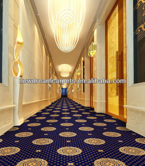 Foshan Wilton Hotel Carpet NDW-0012 Jacquard Style with 24/7 Service 86 0757-29323616