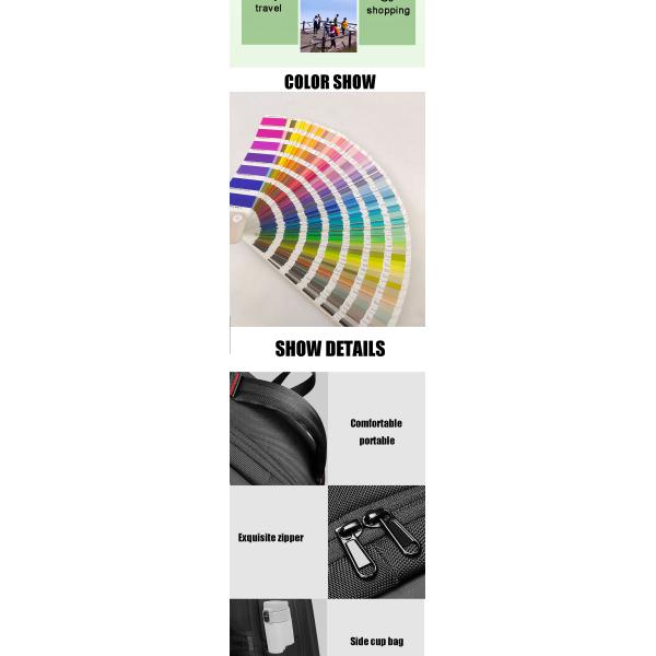 Three Dimensional Men's Business Computer Backpacks hard shell laptop backpack OEM