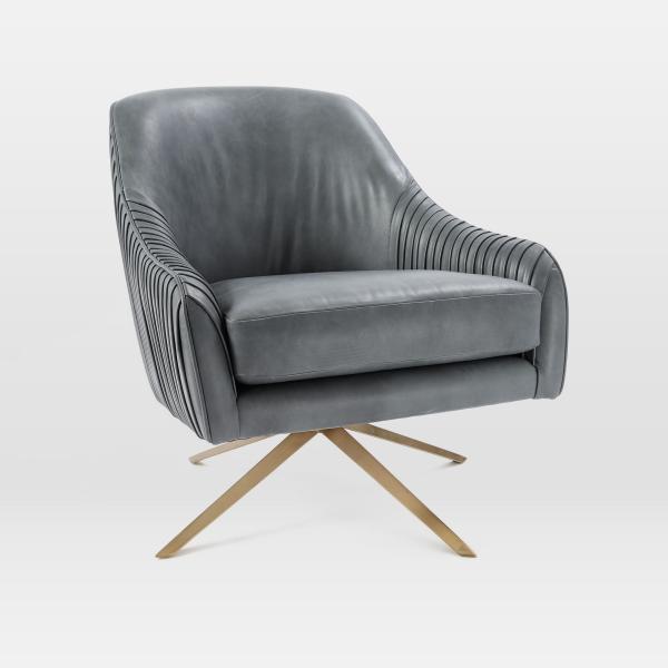 ODM Modern Swivel Chair Metal Base For Office Leisure Living Room