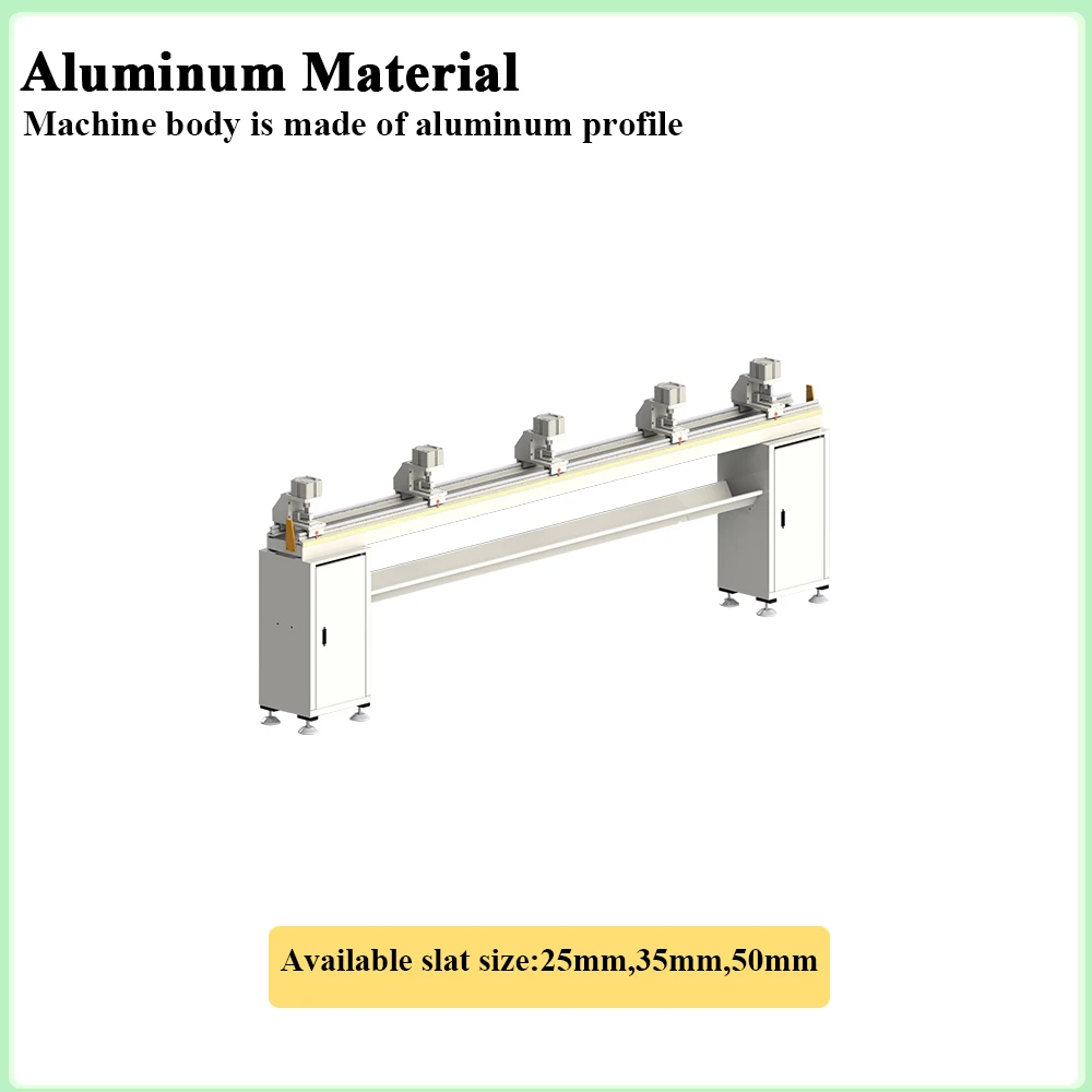 Pneumatic Blind Slat Punching Machine Wooden/Bamboo Venetian Blind