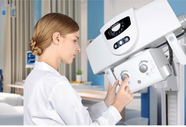 Mobile Digital Radiography Imaging System DR Medical X Ray Machine 50kW