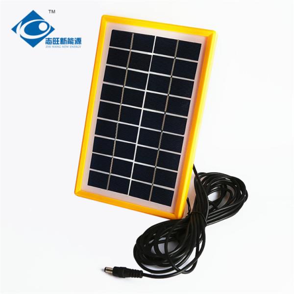 9V 3W solar panel photovoltaic ZW-3W-9V-1 Glass Laminated Solar Panel for portable solar charger