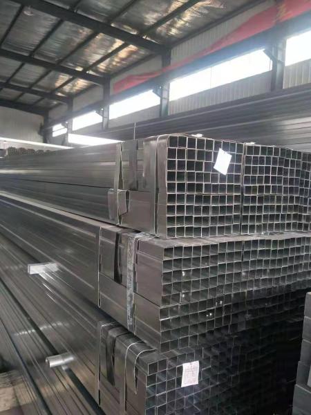 Moisture Proof Square Steel Tubing Pre Zinc Coated Strong Carrying Capacity
