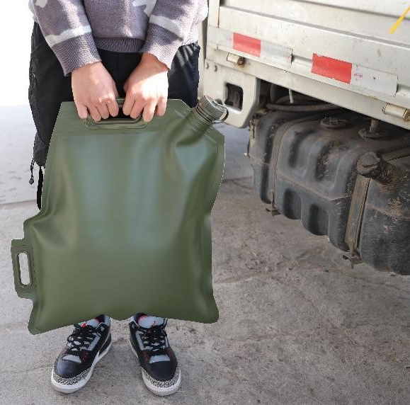 Portable Flexible Oil Tank 5L Foldable Lightweight Fast Transportation