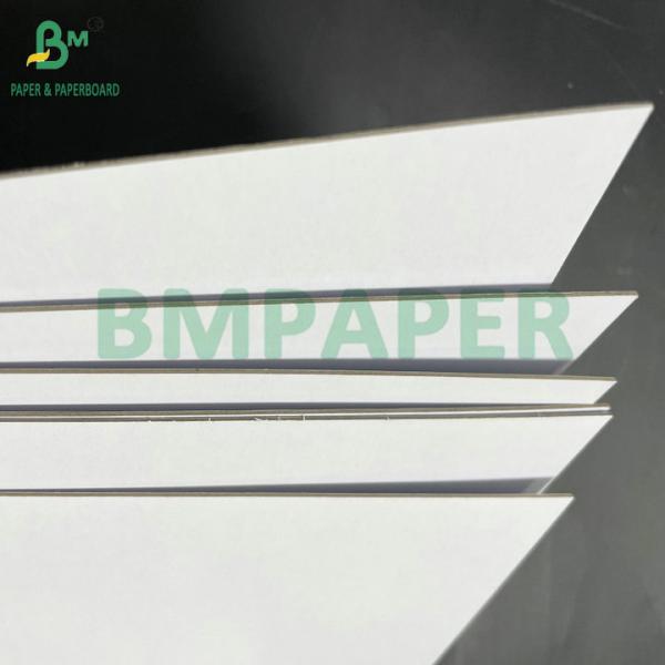 Good Stiffness 1mm 2mm Laminated Cardboard With Both Sided White Middle Grey Bonne rigidité 1 mm 2 mm carton stratifié avec les deux côtés blanc gris moyen