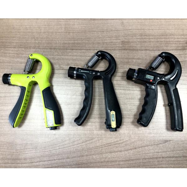 Five Finger Strengthener Handle Fitness Strength Exercise Portable Metal Silicone Arm Exercise Customized Logo