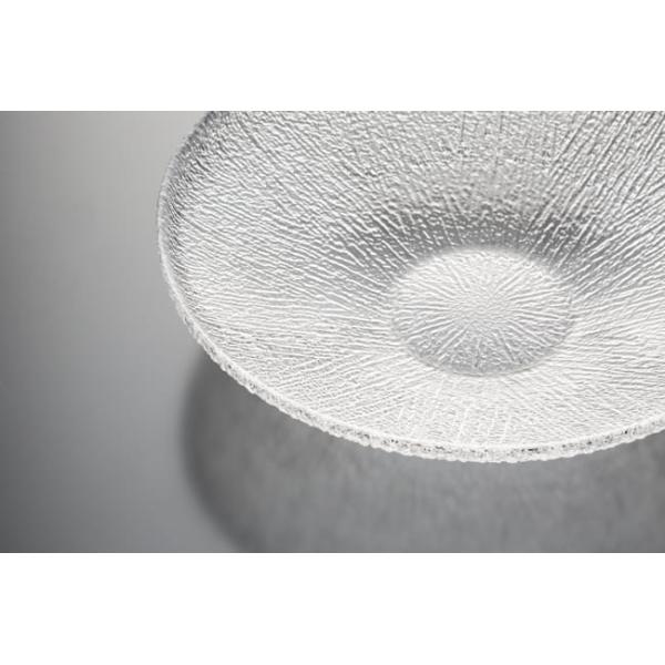 Extra Large Clear Glass Fruit Bowl Centerpiece 30cm Bowls And Plates Machine Made