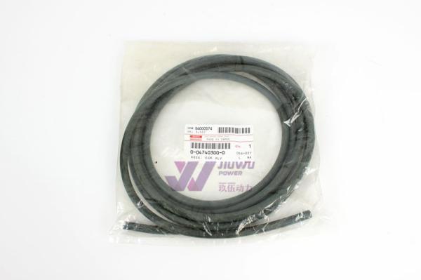 ISUZU Fuel Pump Rubber Hose 0-01259300-0 0012593000 For 4JG1 SY65C Excavator JIUWU POWER