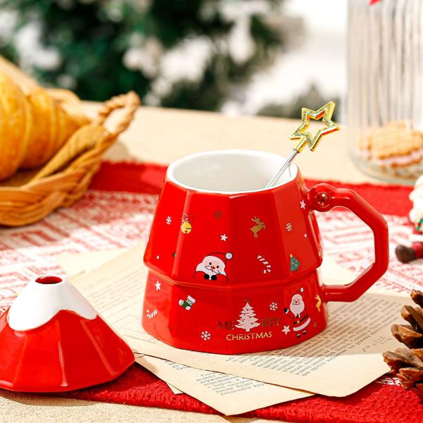 Custom 3D Water Cup Ceramic Coffee Mug Gift Box for Christmas Occasion and Gifts