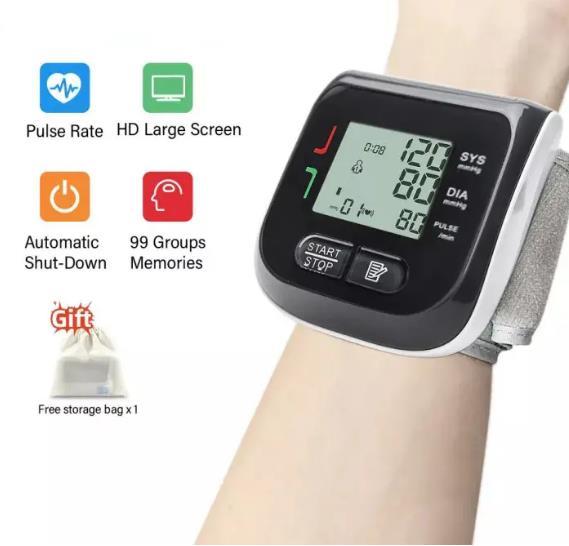 digital wrist blood pressure monitor bluetooth for sale