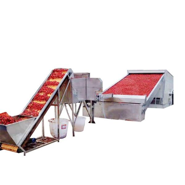 Konjac Slices Conveyor Belt Dryer System Large Output Odorless
