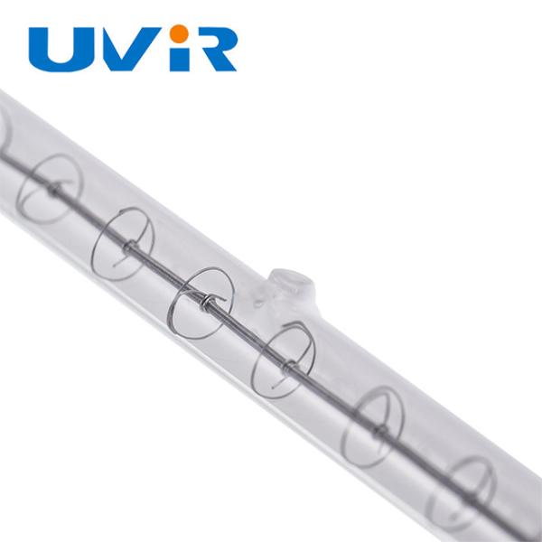 Lampe infrarouge quartz à ondes courtes 2000W avec revêtement blanc