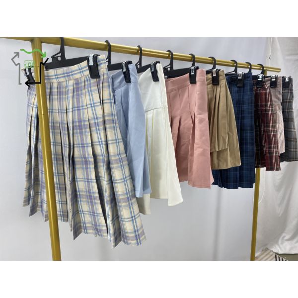 Grade A Second Hand JK Uniform Student Skirt Clean Wear Women's Summer Short Dress