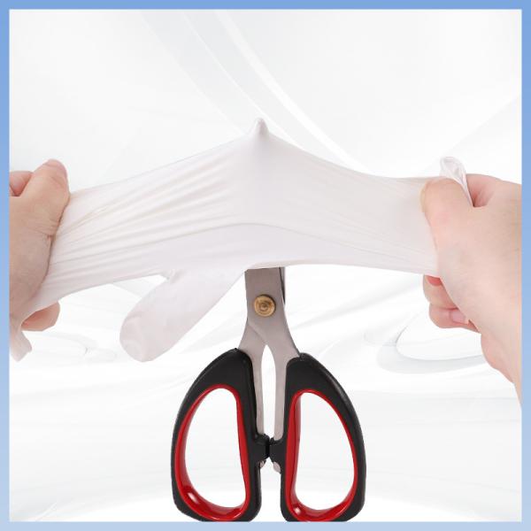 Dental Medical Latex Gloves Disposable Gloves White Antibacterial