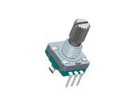 EC11 impulsions rotatoires par accroissement de l'encodeur 15, 30 bâti vertical d'axe en métal de C.C de la détente 10mA 5V
