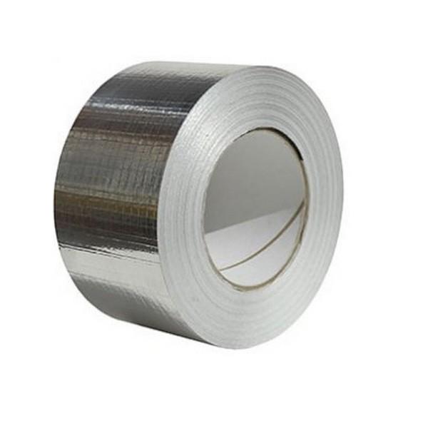 Self Adhesive Aluminum Adhesive Tape / High Temperature Aluminum Tape Foil Tape For Insulation