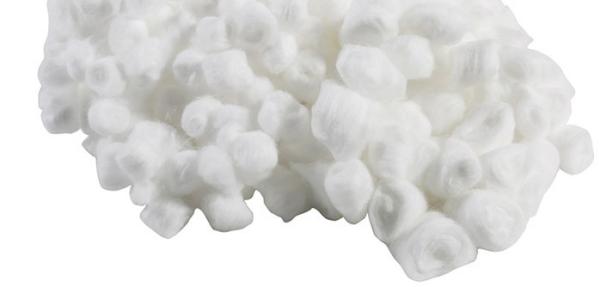 Eco Friendly Medical Cotton Balls Hygiene Safety Disposable Non Toxic Fluff
