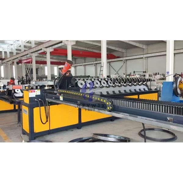 High Precision Hydraulic Tdc Flange Forming Machine Cr12moy Cutting Material For HVAC Ducts