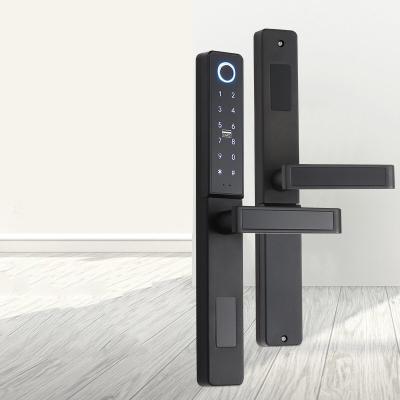 Aluminum Wifi Remote Biometric Digital Lock Fingerprint Password For House