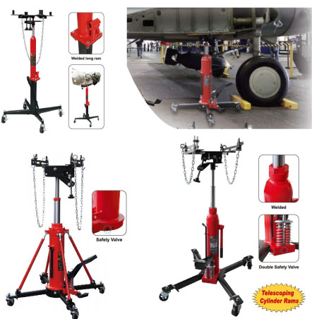 JTTRA & JTTEL Series Hydraulic Transmission Jack | Heavy-Duty Garage Lifting Tools