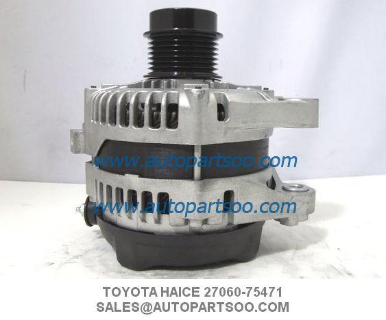 27060-75471 104210-1661 - Toyota Alternator 12V 130A Alternadores Toyota 1TR 2TR