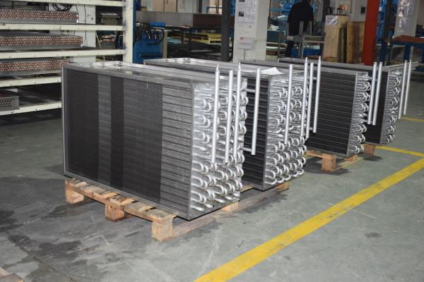 Dry Cool Oil Cooler Hot Water Coil For Air Conditioning Industrial Refrigeration Energy Recovery System