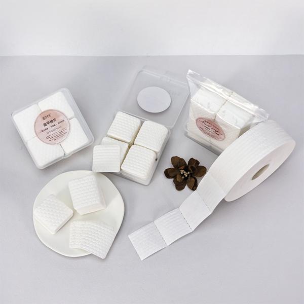 Lingettes à ongles en coton personnalisables jetables sans peluche
