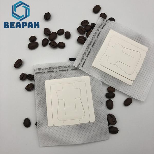 Eco Friendly Drip Coffee Filter Bags Hanging Ear 0.25mm Thickness