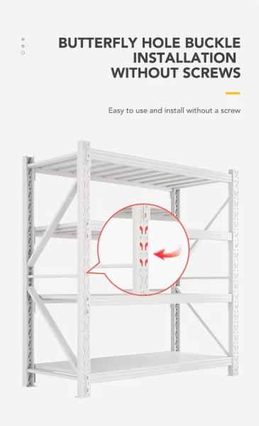 Customized Color Medium Duty Racking for Efficient Storage Solutions