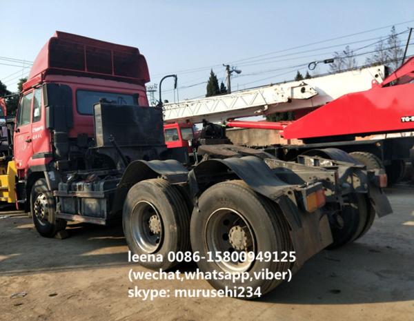 Ud Nissan Cwb459 Used Trailer Head Truck / 6x4 LHD Low Mileage Trucks Japan Made