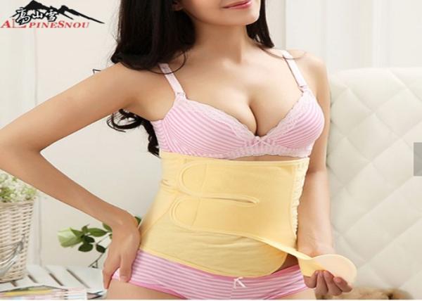 Reliure abdominale respirable de ceinture puerpérale élastique de ventre formant la stature de corps